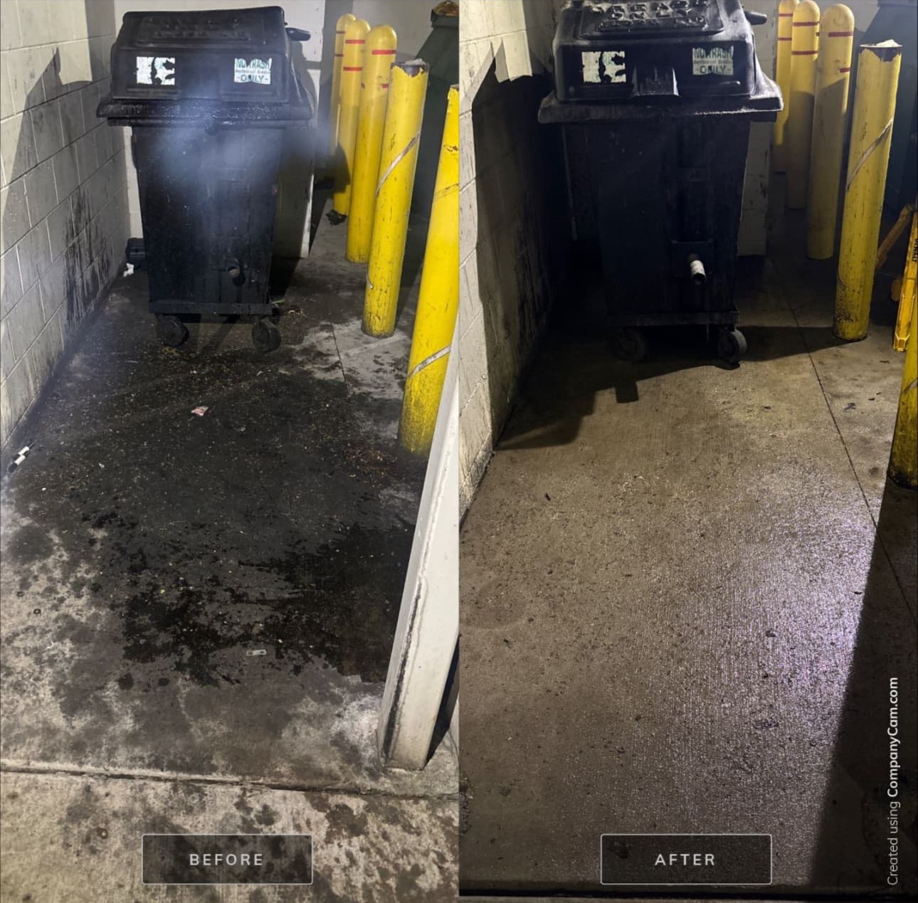 Dumpster Area Deep Clean